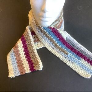 Elegant Striped Women's Scarf